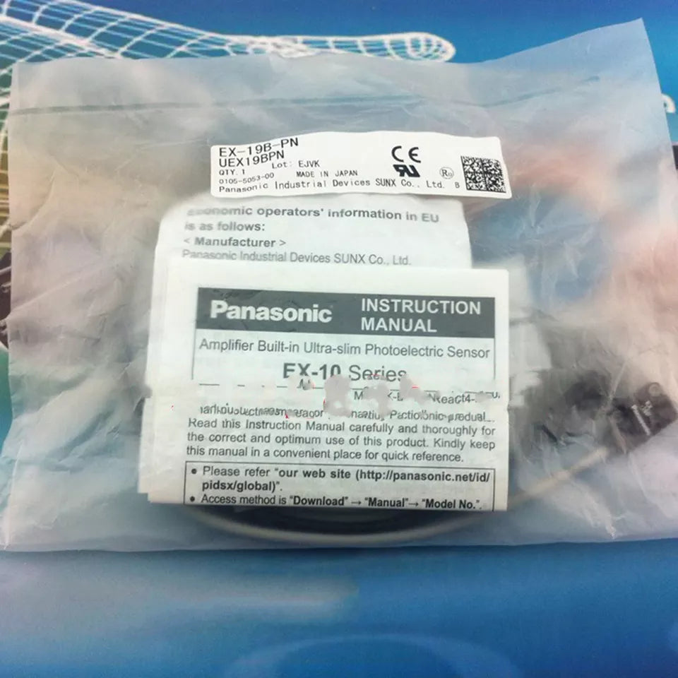 Panasonic SUNX EX-19B-PN Photoelectric Sensor 1PC - PANASONIC
