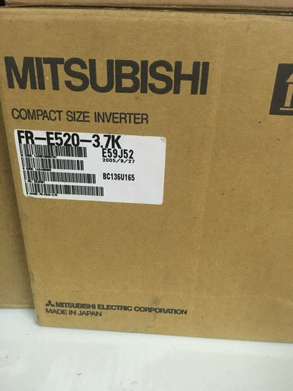 new 1PC MITSUBISHI FR-E520-3.7K Inverter FRE5203.7K In Box ping - MITSUBISHI