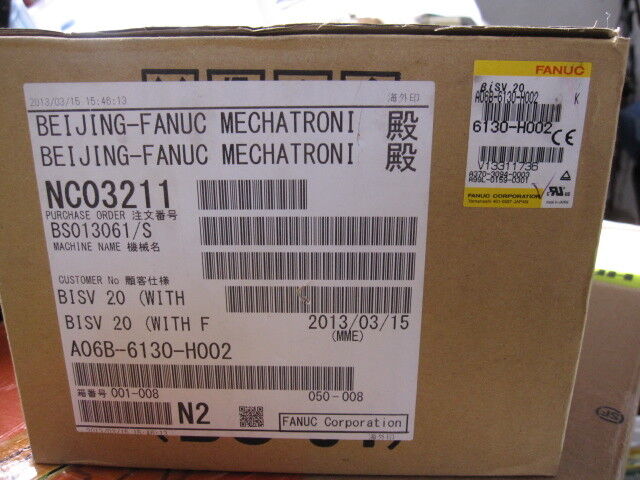 new 1PC Fanuc A06B-6130-H002 Servo Amplifier A06B6130H002 ping - FANUC