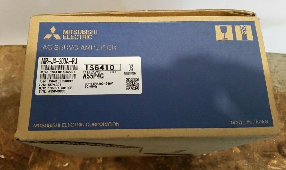 new 1PC Mitsubishi MR-J4-200A-RJ Servo Drive In Box ping - MITSUBISHI