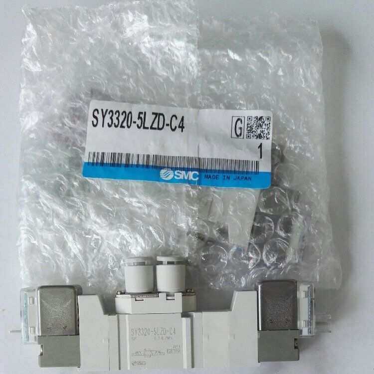 New 1PC SMC SY3320-5LZD-C4 Solenoid Valve SY33205LZDC4 - SMC