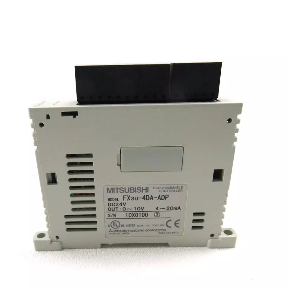 Mitsubishi FX3U-4DA-ADP PLC - 1PC, High-Performance PLC Controller for industrial automation applications, compatible with Mitsubishi's industrial automation systems - MITSUBISHI