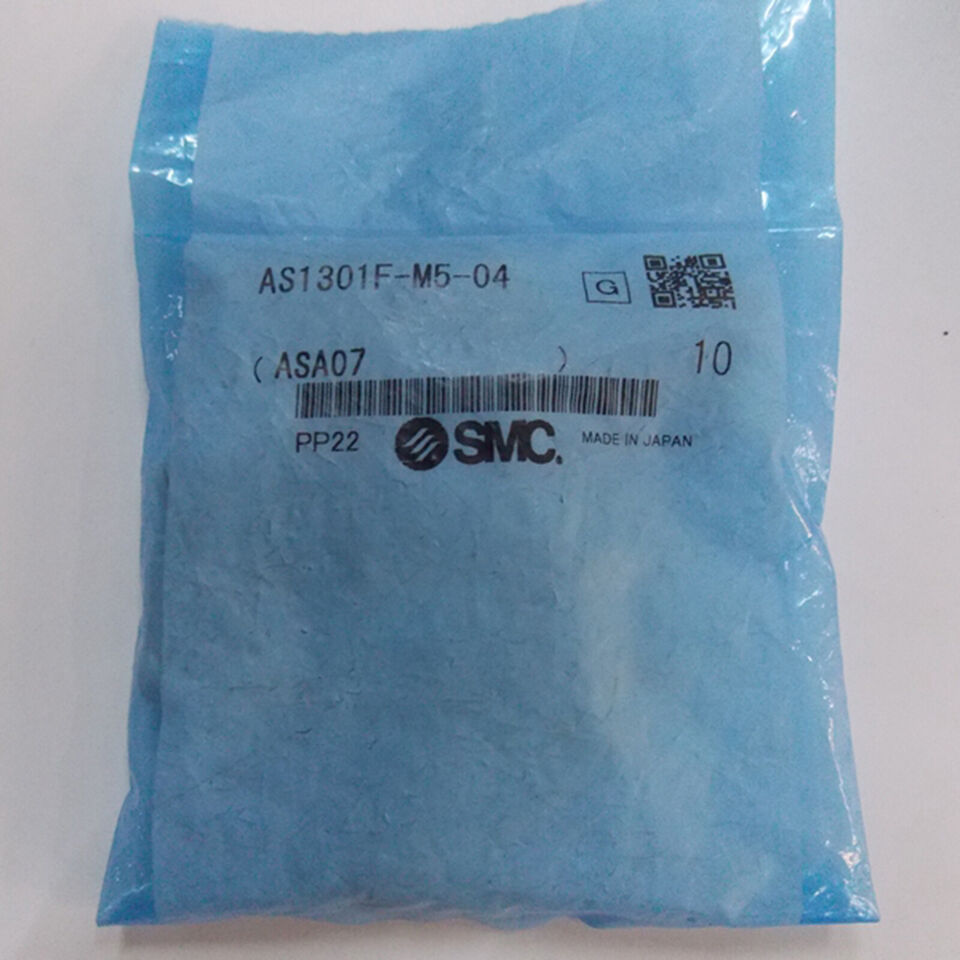 new 10PCS SMC AS1301F-M5-04 Throttle Valve AS1301FM504 - SMC