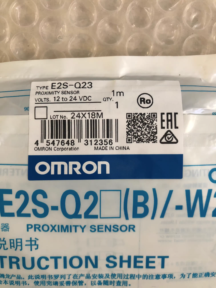 new Omron E2S-Q23 Proximity Switch One E2SQ23 - OMRON