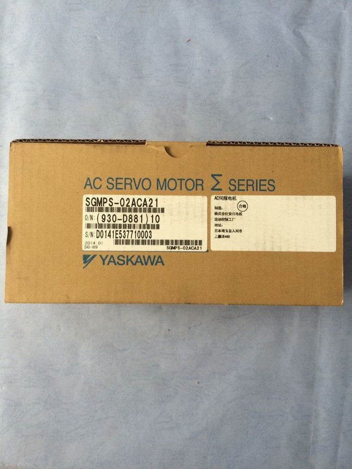 new 1PC YASKAWA SGMPS-02ACA21 Servo Motor In Box ping
