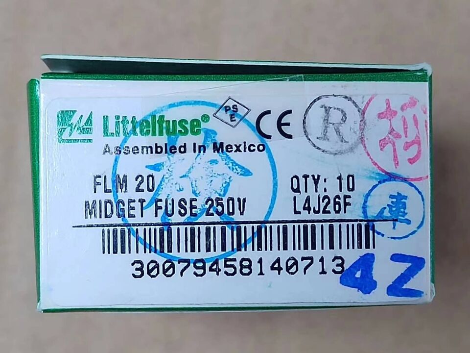 new 10PC Midget Time-Delay Fuse FLM20 20A 250V - PRODUCTVENDOR