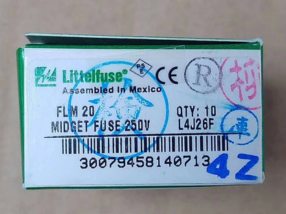 new 10PC Midget Time-Delay Fuse FLM20 20A 250V - PRODUCTVENDOR