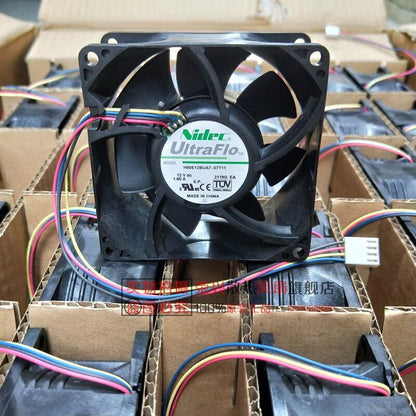new 1PC C2100 cooling fan 8038 12V 1.60A H80E12BUA7-07T11 8CM - H80