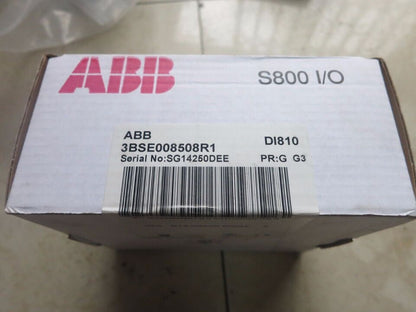 new 1PC ABB 3BSE008508R1 DI810 Digital Input Module In Box ping - ABB