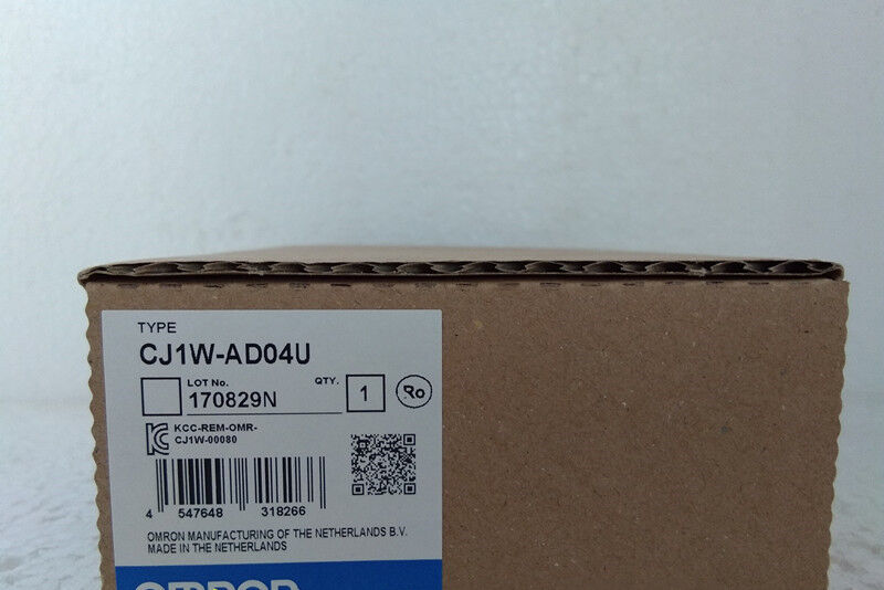 new 1PC OMRON CJ1W-AD04U PLC Module CJ1WAD04U In Box ping - OMRON