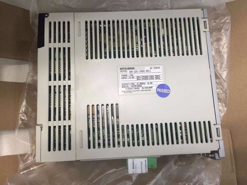 Mitsubishi MRJ2S100AS011 AC SERVO DRIVER - MITSUBISHI