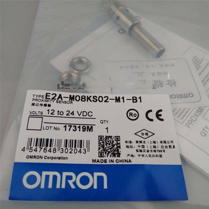 new Omron E2A-M08KS02-M1-B1 Proximity Sensor One E2AM08KS02M1B1 - OMRON