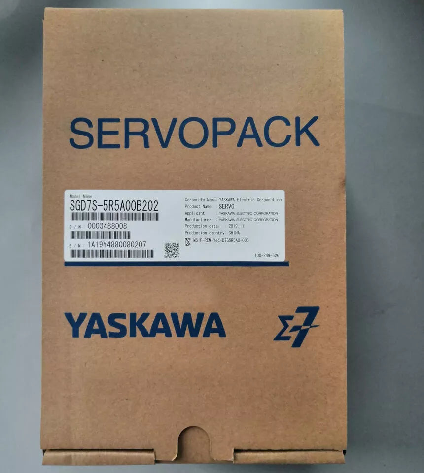 new 1PC YASKAWA SGD7S-5R5A00B202 Servo Driver SGD7S5R5A00B202 ping - YASKAWA