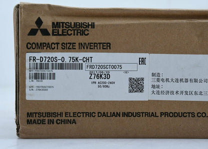 new 1PC Mitsubishi FR-D720S-0.75K-CHT Inverter ping