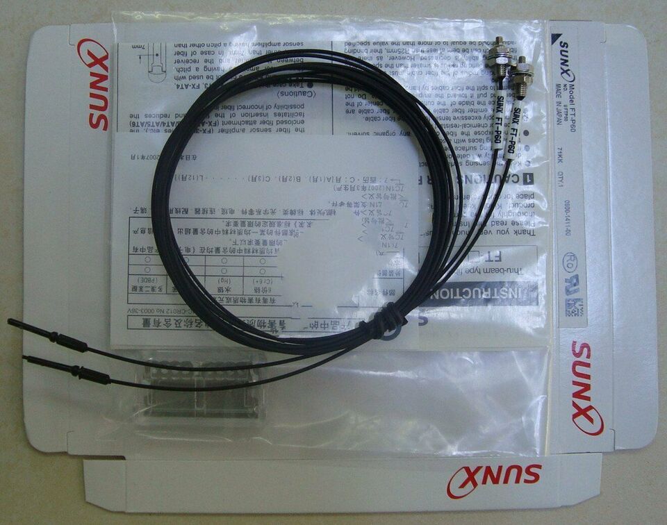 new 1PC  Panasonic SUNX FT-P60 Optic Fiber Sensor FTP60 In Box