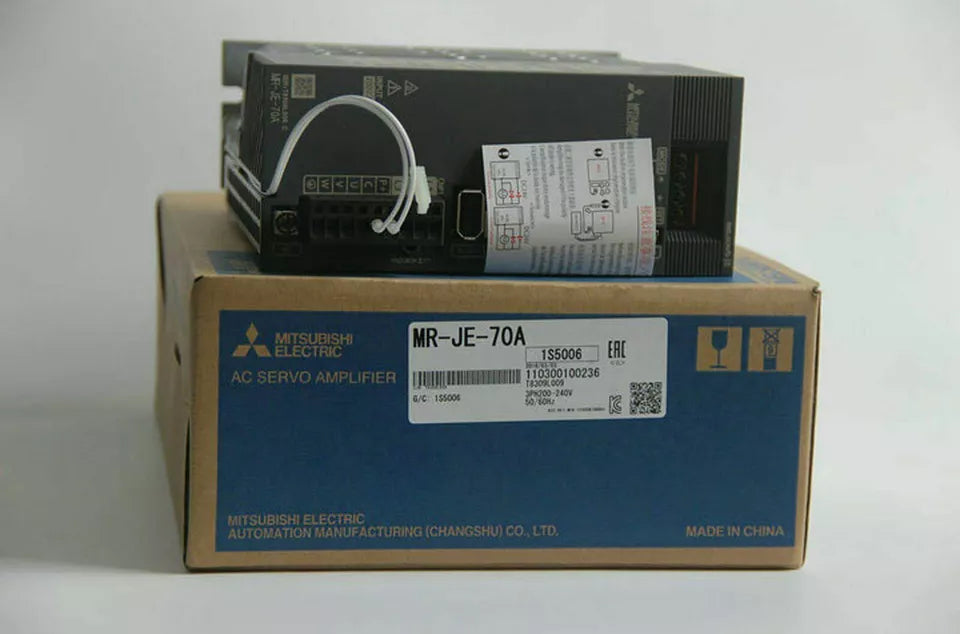 Mitsubishi MR-JE-70A Servo Drive One MRJE70A ping - MITSUBISHI