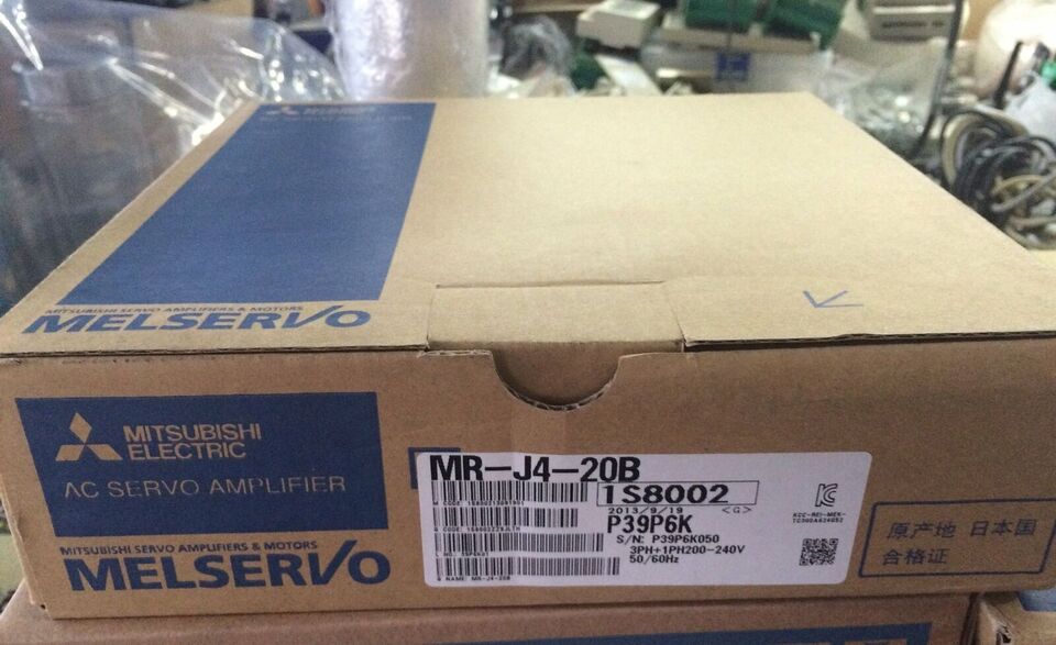 new 1PC MITSUBISHI MR-J4-20B AC Servo Drive MRJ420B In Box ping - MITSUBISHI