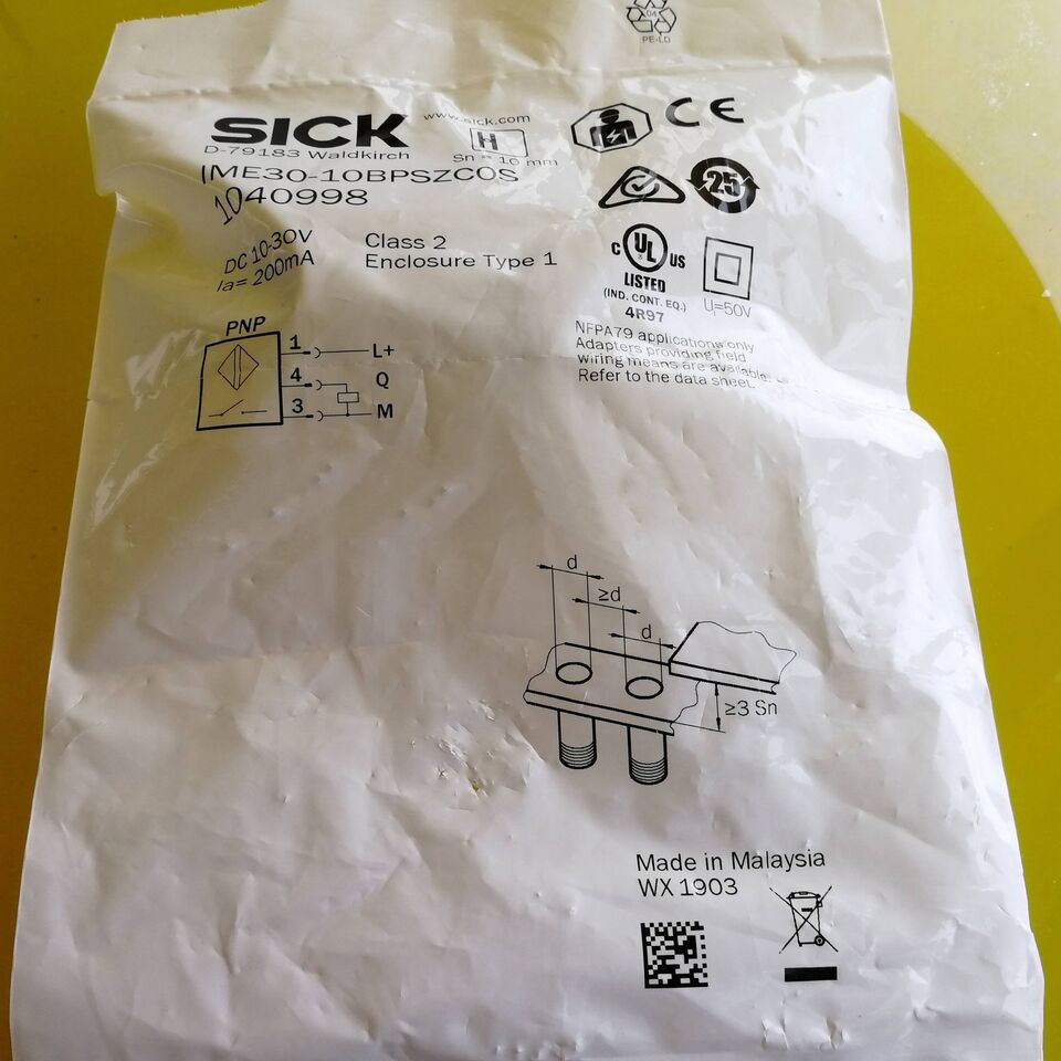 new SICK IME30-10BPSZC0K Proximity Sensor One - SICK