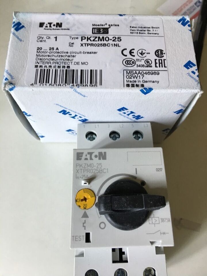 Eaton Moeller PKZM0-25 Magnetic Circuit Breaker - EATON MOELLER