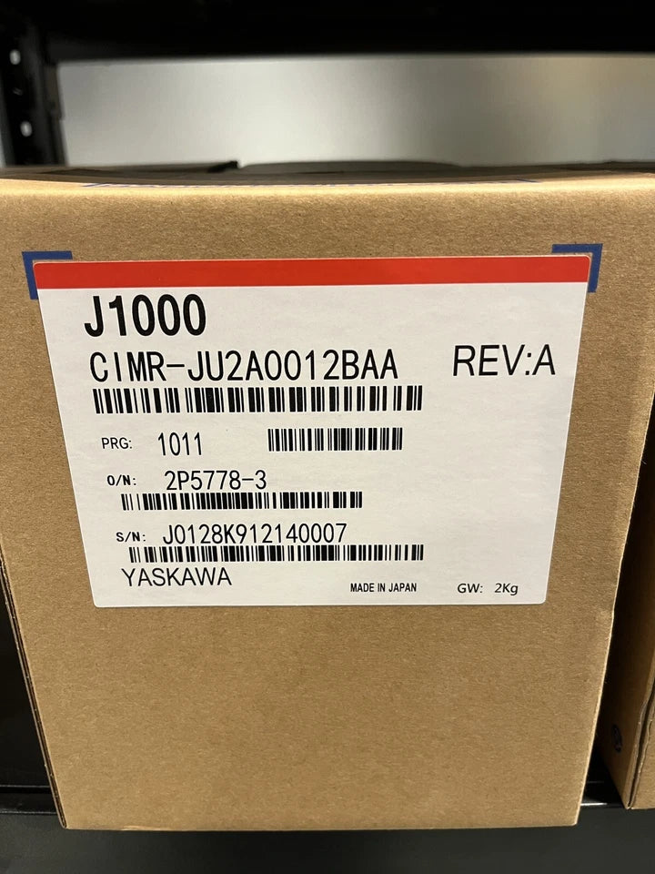 new 1PC  Yaskawa CIMR-JU2A0012BAA CIMRJU2A0012BAA Inverter ping