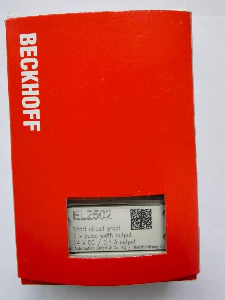 new 1PC BECKHOFF EL2502 PLC In Box ping EL 2502 - BECKHOFF