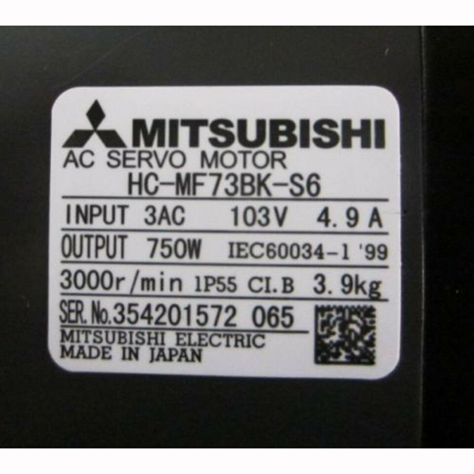 new 1PC Mitsubishi HC-MF73BK-S6 Servo Motor In Box ping - MITSUBISHI