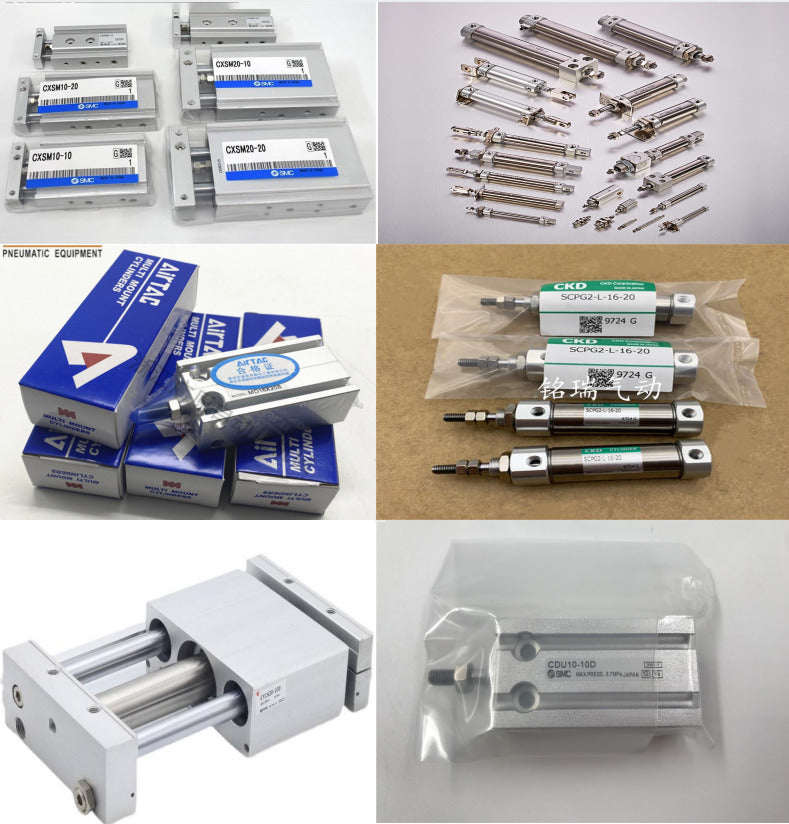 1PCS AirTAC Cylinder HLQ12X100S – Model HLQ12X100S - AIRTAC