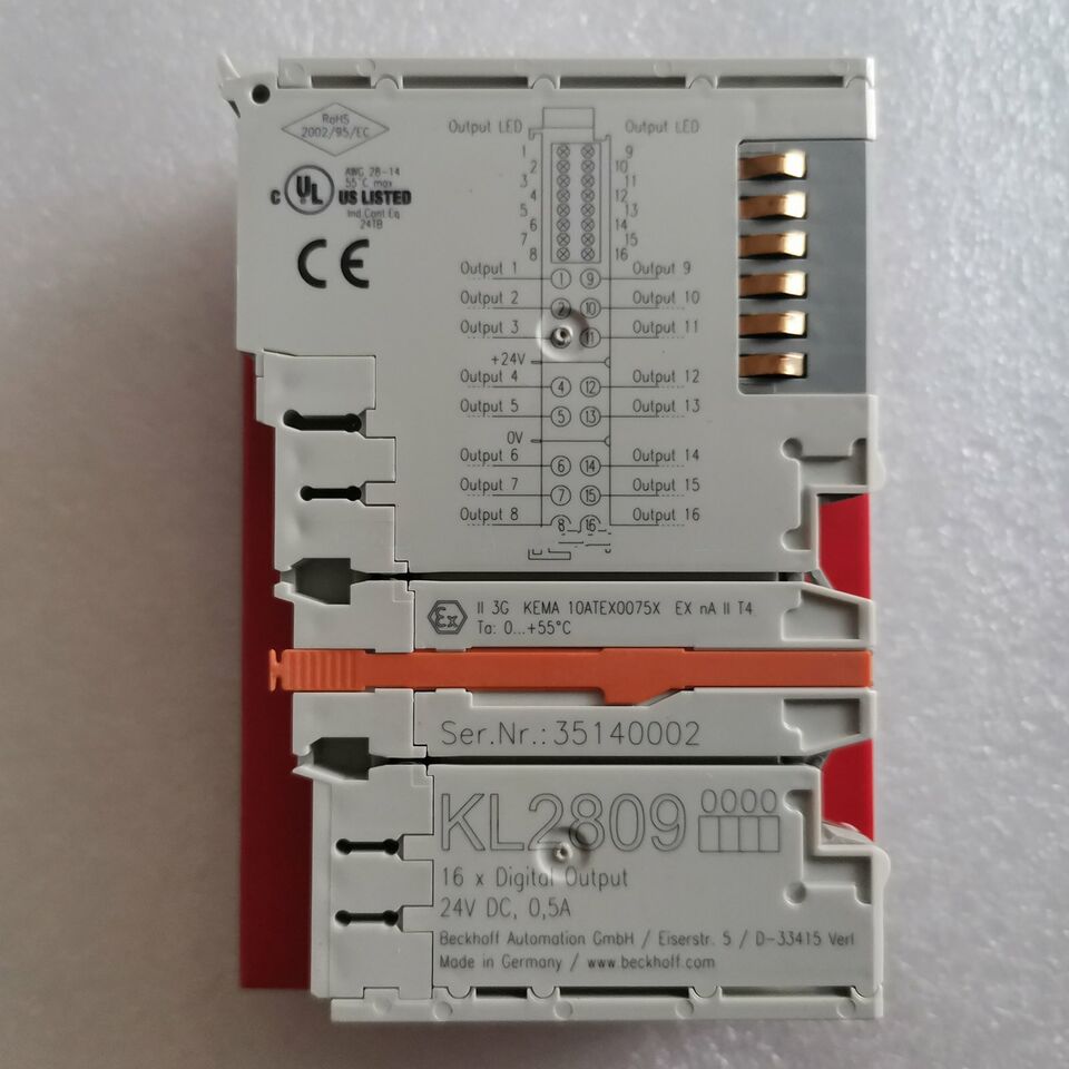 new 1PC Beckhoff KL2809 PLC Module In Box ping - BECKHOFF
