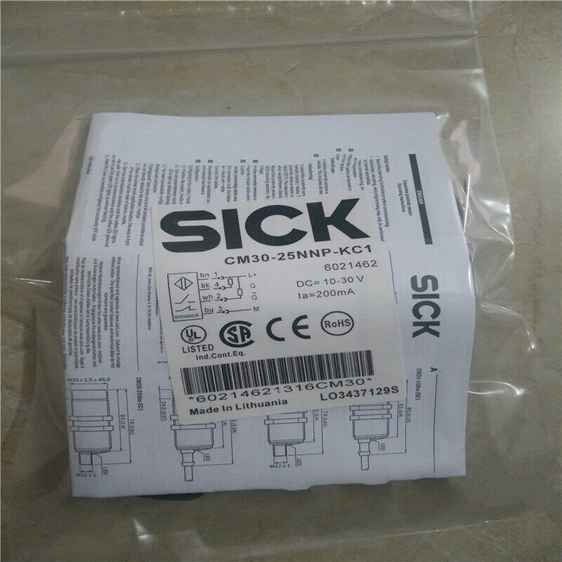 new SICK CM30-25NNP-KC1 Proximity Switch Sensor One CM3025NNPKC1 - SICK