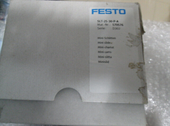 Festo SLT-25-30-P-A 170576 Cylinder in Box - FESTO
