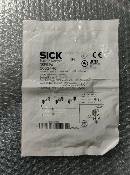 new 1PC Sick GSE6-P4111 Photoelectric Sensor GSE6P4111 - SICK