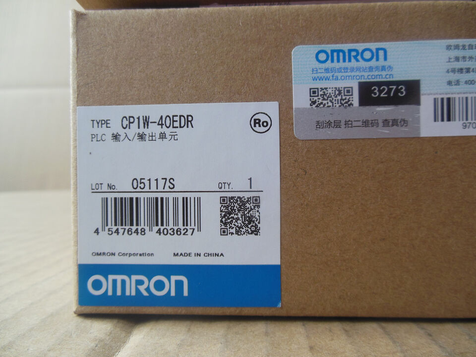 new 1PC Omron PLC CP1W-40EDR CP1W40EDR - OMRON
