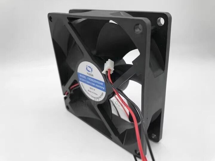new 1 PCS fan 0.28A 6.5W 9225 9.2CM 2 wire YXD9225HS24R DC24V - PLC SOLUTIONS