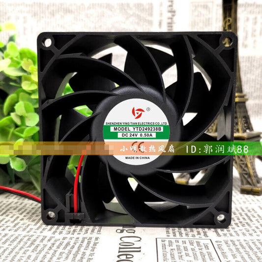new 1 pcs welding machine inverter cooling fan YTD249238B 9038 24V 0.7A - YTD