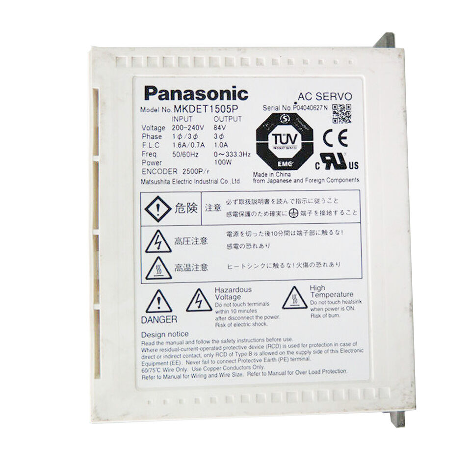 new 1PC Panasonic MKDET1505P AC Servo Driver MKDET1505P ping - PANASONIC