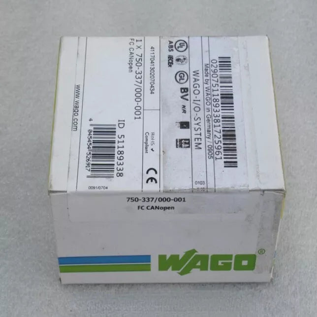 new 1PC Wago 750-337/000-001 PLC Module 750337/000001 In Box ping - WAGO