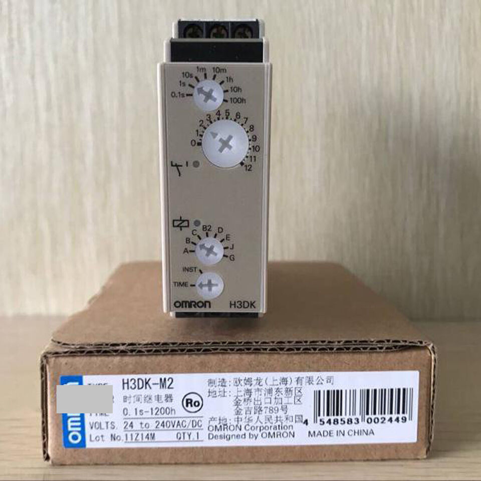 new 1PC OMRON H3DK-M2 Multifunction Timer Relay H3DKM2 In Box - OMRON
