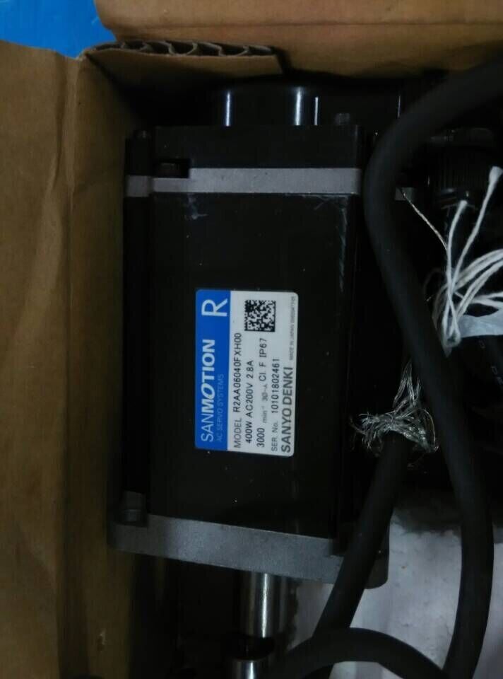 new 1PC  SANYO R2AA06040FXH00 SERVO MOTOR In Box ping