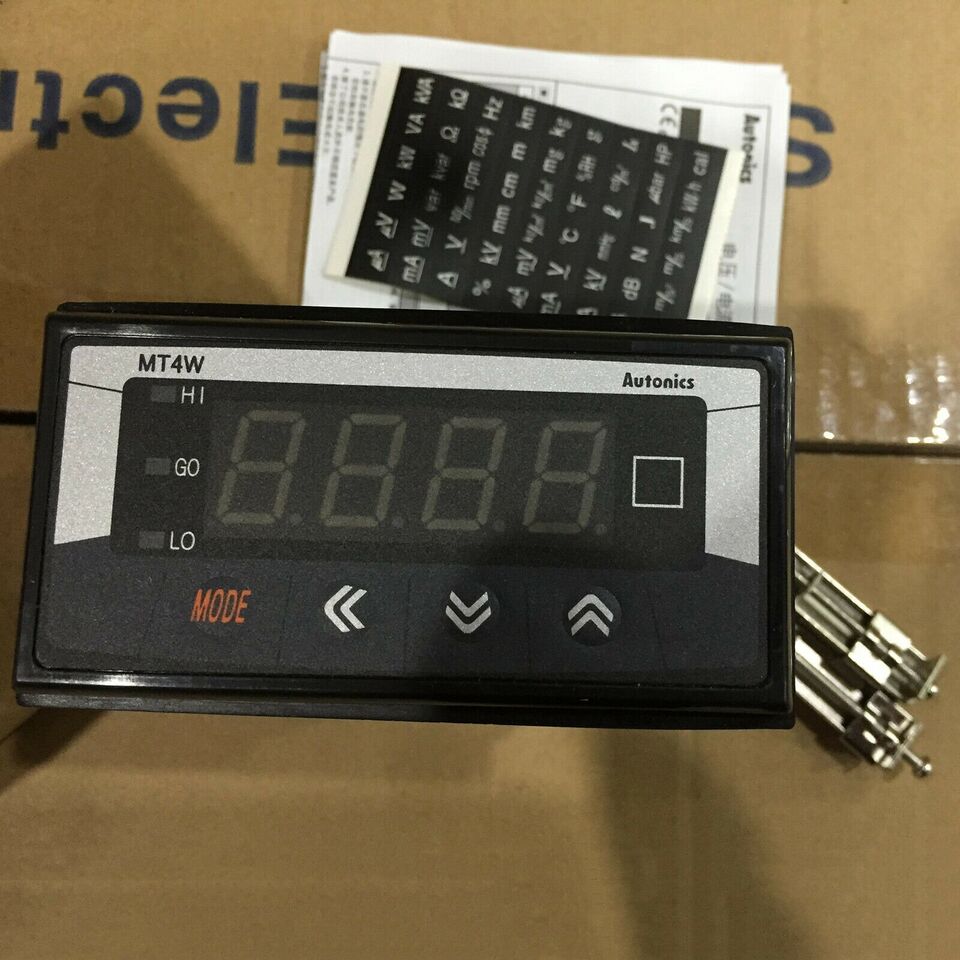 new Autonics MT4W-DV-41 Digital Multifunction Panel Meter One - AUTONICS