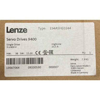 new LENZE E94ASHE0244 Server Driver E94ASHE0244 ping - LENZE