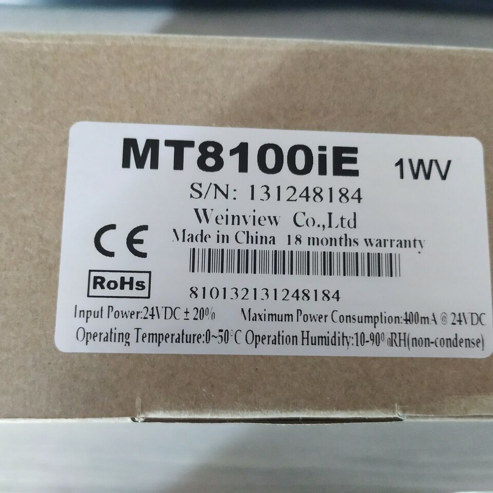 new 1PC For WEINTEK MT8100IE HMI In Box ping - WEINTEK