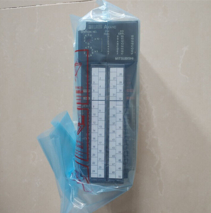 new 1PC Mitsubishi AX-41C Input Module 32-Point AX41C 1 Year In Box - MITSUBISHI