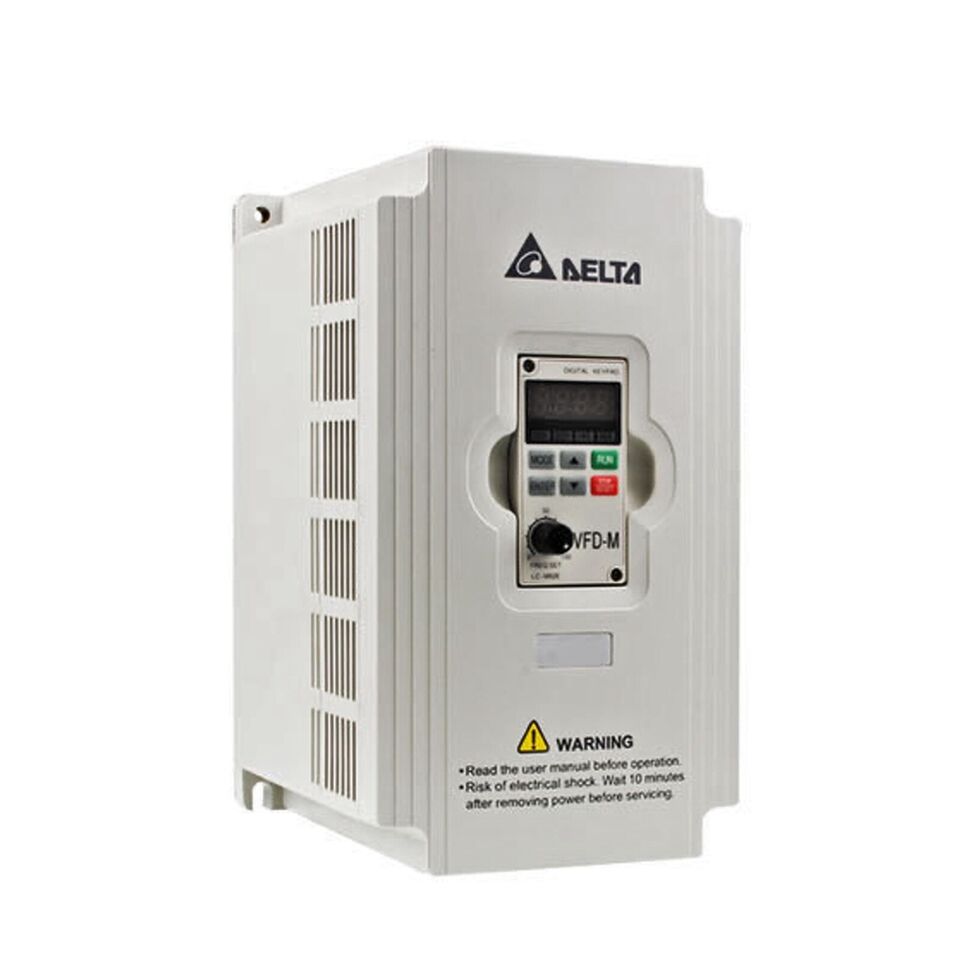 new  Delta Inverter 2.2KW 220V VFD022M21A AC Drive 3Hp, 230V 1PH