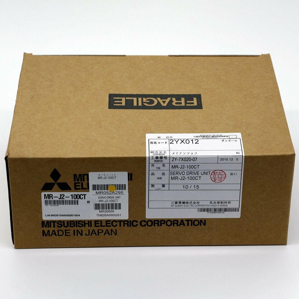 new 1PC Mitsubishi MR-J2-100CT Servo Driver In Box ping MRJ2100CT - MITSUBISHI
