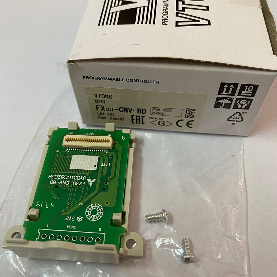 new Mitsubishi FX3U-CNV-BD PLC Terminal One FX3UCNVBD - MITSUBISHI