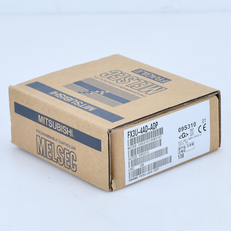 Mitsubishi FX3U-4AD-ADP Programmable Controller 1PC - MITSUBISHI