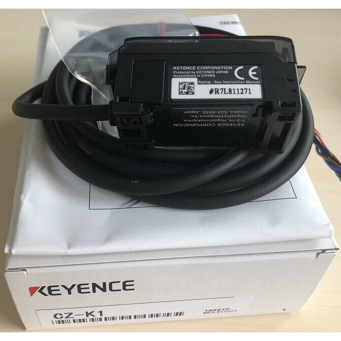 new 1PC Keyence CZ-K1 Fiber Optic Sensor Amplifier ping CZK1 - KEYENCE