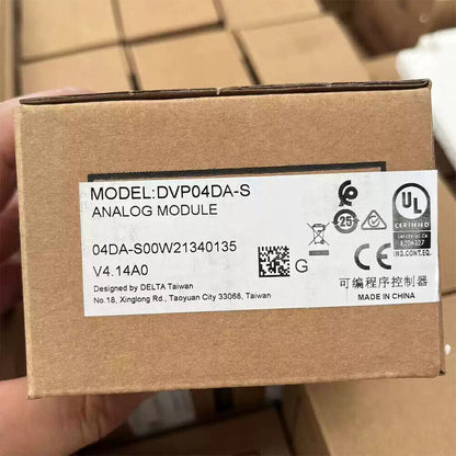 new 1PC Delta DVP04DA-S PLC Module In Box ping DVP04DAS - DELTA