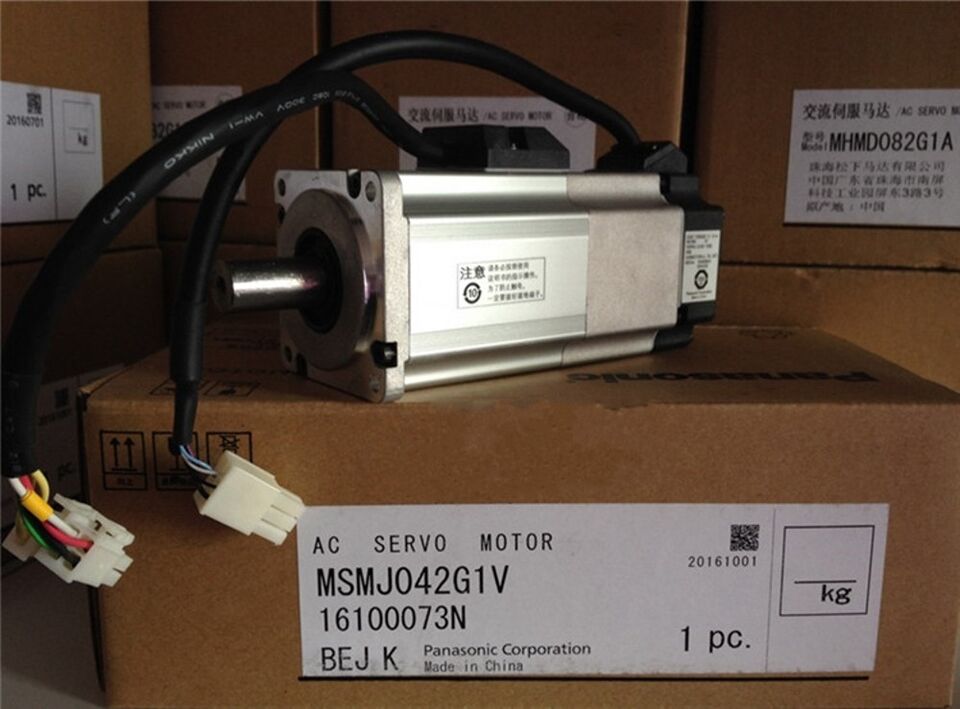 new 1PC Panasonic MSMJ042G1V AC Servo Motor In Box ping - PANASONIC
