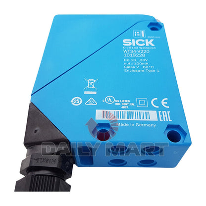 SICK WT34-V220 Photoelectric Switch Sensor - New In Box - SICK
